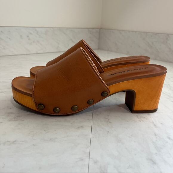 Lucky Brand Fineena Leather Heel - Picture 1 of 11
